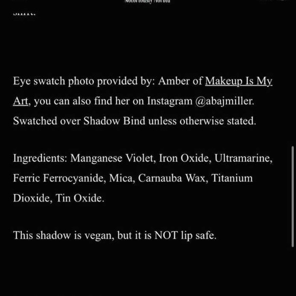 Honey island Swamp Monster Loose Pigmented Eyeshadow - Picture 7 of 8